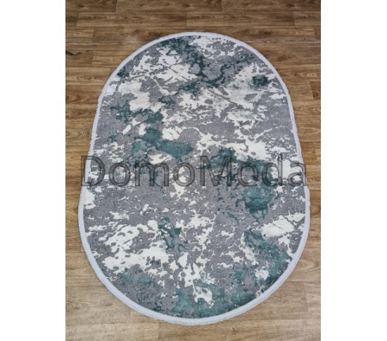 Синтетический  ковер LUXURY 05917A TURQUOISE-D.GREY HB Купить в интернет магазине ДомоМода фото 3 Синтетический  ковер LUXURY 05917A TURQUOISE-D.GREY HB - высокое качество по лучшей цене в Украине изображение 3.